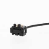 Connector, 2-wire, for slave amplifier  (monitor output types), 5m cab