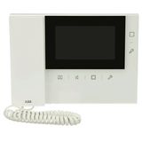 ABB Welcome video indoorstation basic 4,3 inch handset with T-loop