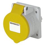 Mennekes Panel mounted recept., 32A3p4h110V, IP44 1786