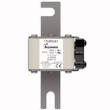 Fuse-link, high speed, 550 A, AC 690 V, DIN 2, 61 x 77 x 138 mm, aR, DIN, IEC, single indicator