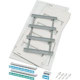 Flush-mounting expansion kit with screw terminal, 4-rows, form of delivery for projects
