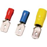 Cable lug (blade receptacle), Insulation: Available, Conductor cross-s