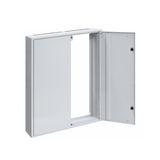 Wall-mounted frame 4A-28 with door, H=1380 W=1030 D=250 mm