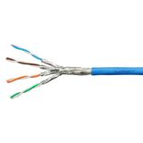 S/FTP Cable Cat.7, 4x2xAWG23/1, 1.000Mhz, LS0H, 30%, B2ca