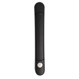 Push-pull handle in black with spring adjustment