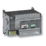 PLC, 24 VDC supply, 12 x 24 VDC inputs, 8 x NPN outputs 0.3 A, 2 x lin