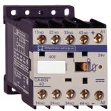 TeSys K control relay, 2NO/2NC, 690V, 24V DC, low consumption coil