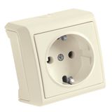 Vera Beige Earthed Socket