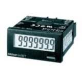 Time counter, 1/32DIN (48 x 24 mm), self-powered, LCD, 7-digit, 999999