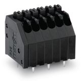THR PCB terminal block push-button 0.5 mm² black