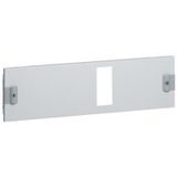 Metal faceplate XL³ 400 - for DPX³ 160 in horizontal position - H. 150