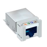 ASM-C6 GS Connection module CAT6 snap-in shielded