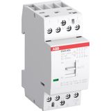 EN25-40N-01 Installation Contactor (NO) 25 A - 4 NO - 0 NC - 24 V - Control Circuit 400 Hz