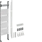 Complete multimedia field, univers Z, 1050 mm, 1 field, with 6x RJ45 patch modules