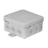 Surface junction box N5 FASTBOX grey