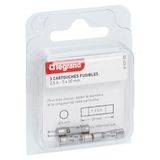 Fuse cartridges for electronic devices - 5x20mm - 2.5A