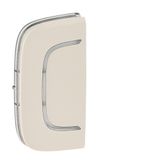 Cover plate Valena Allure - without marking - either side mounting - ivory