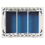 T1093 Workstation 12 gang with Mounting plate Blue - Zenit