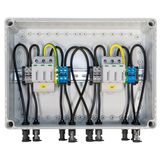 PV-lightning protection box 1000Vdc, for 2-MPP tracker