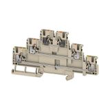 Multi-tier modular terminal, 2.5 mm², 800 V, 24 A, Number of levels: 3