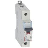 DX³6000 10kA high inlet and low outlet screw circuit breaker 1P 230V~ to 400V~ - 1A - curve C - 1 module