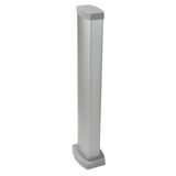 Mini column direct clipping 2 compartments 0.68m aluminium