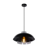 Lucide AVONMORE - Pendant light - Ø 40 cm - 1xE27 - Black