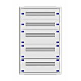 Distribution board insert KVN 40mm, 2-18K, 5-rows