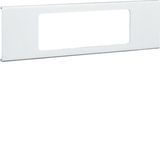 Pre-cut lid 3gang FB 60110 traffic white