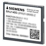 SIMOTION drive-based 2 GB Compact Flash Card D4x5-2; SINAMICS drive software V5.x and SIMOTION kernel for SIMOTION D4x5-2; .... 6AU1400-2QA20-0AA0-Z