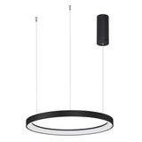 3000K Triac Dimmable Sandy Black Aluminium   & Acrylic  LED 38 Watt 230 Volt  2175Lm IP20   D: 48 H: 150 cm Adjustable Height