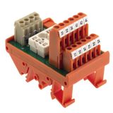 Relay module, 24 V DC, 4 CO contact , Screw connection