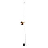 WHIZZ SATIN GOLD/BLACK PENDANT LAMP WITH WEIGHT 1
