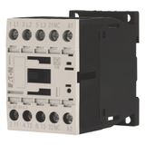 Contactor, 3 pole, 380 V 400 V 3 kW, 1 NC, 230 V 50 Hz, 240 V 60 Hz, AC operation, Screw terminals
