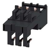 Link module spring-type Electrical and mechanical for 3RV2.21 and 3RT2.2. (multi-unit packaging)