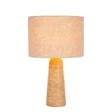 Lucide NIMUE - Table lamp - Ø 30 cm - 1xE27 - Taupe