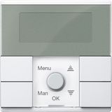 Timer module, polar white, System M