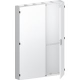 TH512G Floor-standing cabinet, Field Width: 5, Number of Rows: 12, 1850 mm x 1300 mm x 225 mm, Grounded, IP44