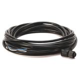 Allen-Bradley, 889D-R4BC-5, DC Micro (M12), Female, R-Ang, 4-Pin, PVC Cable, Black, Unshielded, IEC Color Coded, No Connector, 5 meter (16.4 feet)