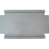 ZX606 Mounting plate, Field width: 1, 450 mm x 250 mm x 2 mm