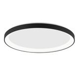 3000K Triac Dimmable Sandy Black Aluminium   & Acrylic  LED 30 Watt 230 Volt  1785Lm IP20   D: 38 H: 6 cm