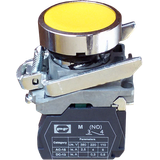 Pushbutton switch FP PCP YELLOW 1NO IP40