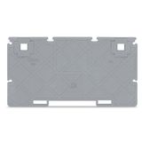 Separator plate 2 mm thick 102.3 mm wide gray