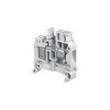 D6/8,ADO3,EX, TERMINAL BLOCK, FEED THROUGH, GREY, 8MM SPACING, 45X41MM, DIN RAIL MOUNT