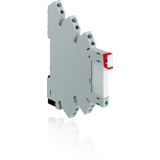 CR-S060VDC1R Pluggable interface relay 1c/o, A1-A2=60VDC, Output=6A/250VAC