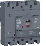 Moulded Case Circuit Breaker h3+ P250 TM ADJ 4P4D N0-100% 50A 70kA FTC
