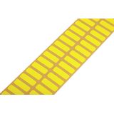Textile labels for Smart Printer permanent adhesive yellow