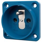 Mennekes Grounding-Type 16A2p+E, 230V, IP20 blue 11611