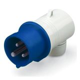 PLUG 2P+E IP44 16A 6h 200-250V AC