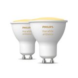 Philips HueWA 4.3W GU10 2P EUR